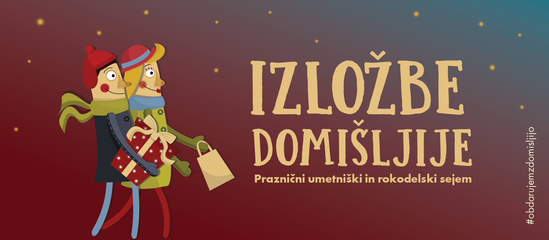 Izložbe domišljije Škofja Loka, praznični umetniški in rokodelski sejem.