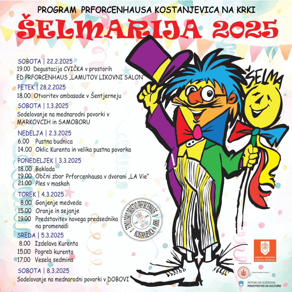 Šelmarija 2025 Program